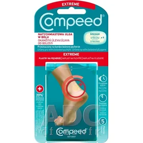 Compeed NÁPLASŤ NA PĽUZGIERE Päta