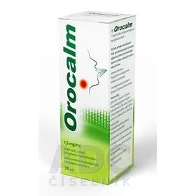 Orocalm 1,5 mg/ml orálna roztoková aerodisperzia