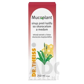 Mucoplant Sirup proti kašľu so skorocelom a medom