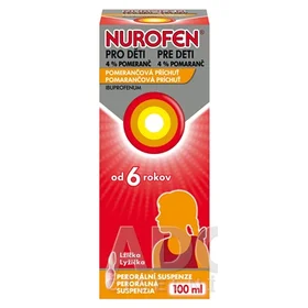 NUROFEN pre deti 4% pomaranč