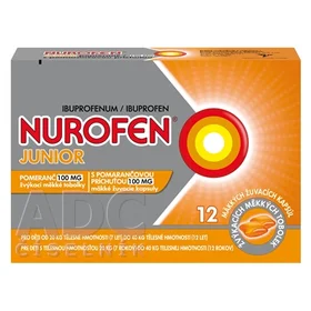 NUROFEN JUNIOR S POMARANCOVOU PRICHUTOU 100 MG