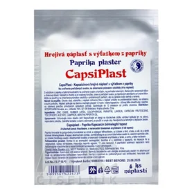 CAPSIPLAST - HREJIVÁ NÁPLASŤ S VÝŤAŽKOM Z PAPRIKY