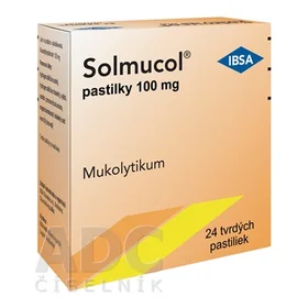 Solmucol pastilky 100 mg