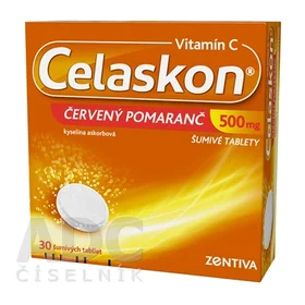 Celaskon 500 mg červený pomaranč