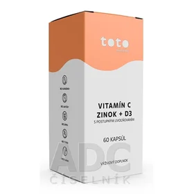 TOTO VITAMIN C + ZINOK + D3