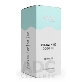 TOTO VITAMIN D3 2000 I.U.