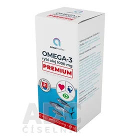 ADAMPHARM OMEGA-3 RYBI OLEJ 1000 MG PREMIUM