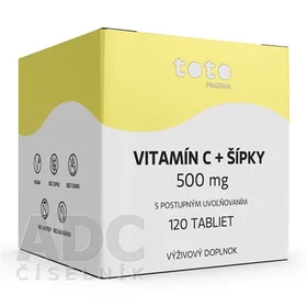 TOTO VITAMIN C 500MG + SIPKY