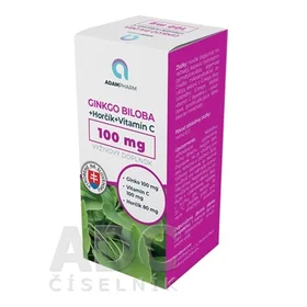 ADAMPHARM GINKGO BILOBA+HORCIK+VITAMIN C