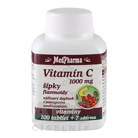 MedPharma VITAMÍN C 1000 mg so šípkami