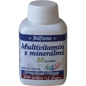 MedPharma MULTIVITAMÍN S MINERÁLMI 30 ZLOŽIEK