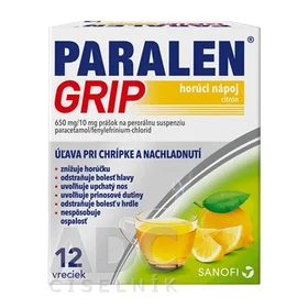 PARALEN GRIP horúci nápoj citrón