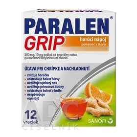 PARALEN GRIP horúci nápoj pomaranč a zázvor