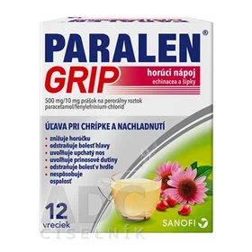 PARALEN GRIP horúci nápoj echinacea a šípky