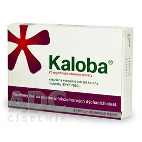 KALOBA 20 MG FILMOM OBALENE TABLETY